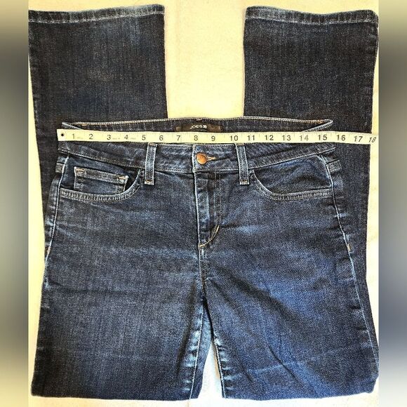 Joe's Jeans Mid Rise Mini Boot Cut Jeans 29 Petite Dark Blue - Picture 6 of 9